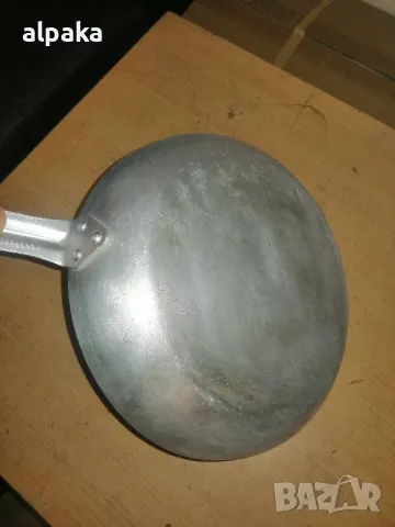 Продавам алуминиев руски тиган 27/7см, снимка 3 - Съдове за готвене - 49782603
