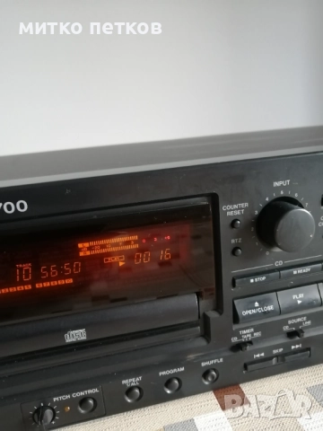 cd и дек Tascam cd-a700, снимка 5 - Декове - 52163574