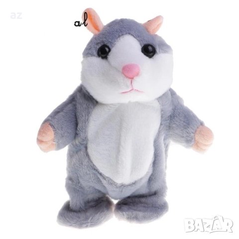Плюшен повтарящ хамстер., снимка 2 - Плюшени играчки - 44097260