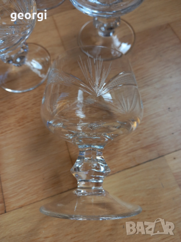 кристални чаши за коняк Бг оловен кристал Рамона, снимка 8 - Чаши - 44874030