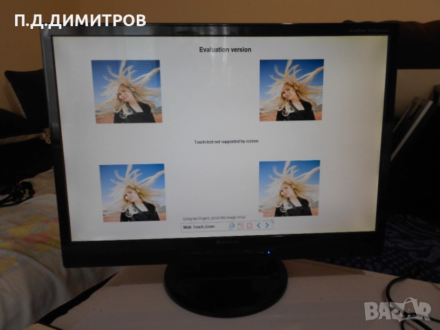 Монитор лсд NEC model TFT22W90PS, снимка 3 - Монитори - 52153438