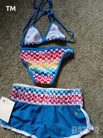 Нов бебешки бански Roxy 3-6 месеца, снимка 2 - Бебешки бански - 53402541