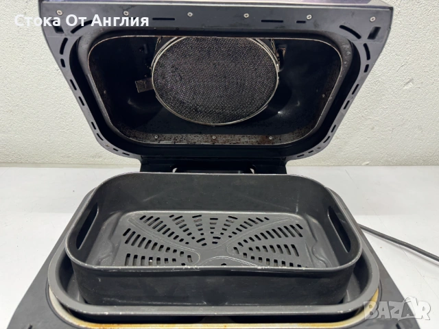Грил и Еър Фрайър Ninja Foodi MAX Health AG551UK, снимка 4 - Фритюрници - 53534749