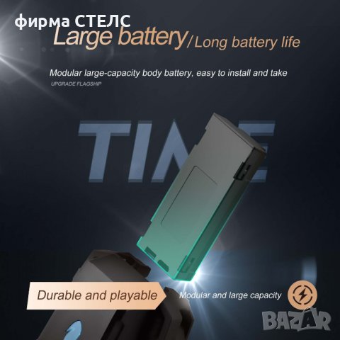 Дрон STELS S89, 4k HD двойна камера, WIFI, Черен, снимка 7 - Дронове и аксесоари - 40176273