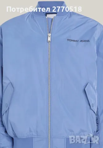 Мъжко зимно яке, бомбер Tommy Jeans, снимка 5 - Якета - 47949364
