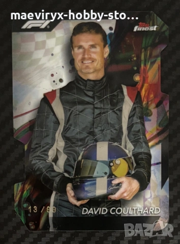 Topps Finest Formula 1 (2024) - #191 David Coulthard /99 Die-Cut