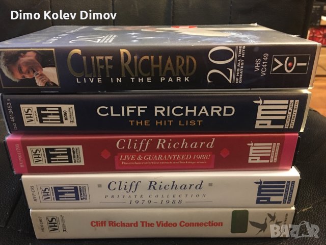 Cliff Richard VHS Колекция HiFi , снимка 3 - Други музикални жанрове - 37118826