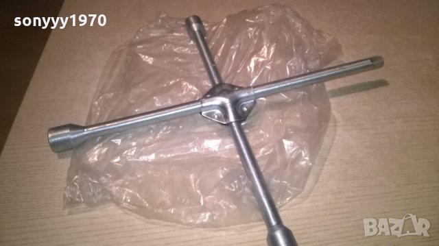 ключ 40см-яка кръстачка за гуми-17/19/21 и 1/2, снимка 2 - Аксесоари и консумативи - 26793331