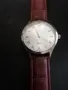 Стар Quartz часовник с кожена каишка., снимка 1