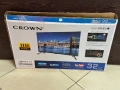 НОВ! 2г Гаранция! Crown 32” инча / LED / Smart TV / 32FB12AWH, снимка 2