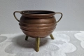 Малка медна кашпа, снимка 2