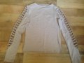 Блуза цвят беж, снимка 1 - Блузи с дълъг ръкав и пуловери - 26869208