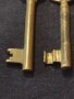 Два стари редки бронзови ключа от соца за КОЛЕКЦИЯ ДЕКОРАЦИЯ 29220, снимка 4