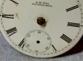 A. W. W.Co. WALTHAM MASS. МЕХАНИЗЪМ от СТАР АМЕРИКАНСКИ ДЖОБЕН ЧАСОВНИК с РИМСКИ ЦИФЕРБЛАТ 40364, снимка 6