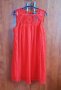 VERO MODA дамска червена рокля, нова, с етикет, снимка 7
