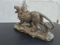 Статуетка на лъв , снимка 9