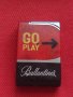 РЕТРО ЗАПАЛКА GO PLAY BALLANTINES СТАРА РЯДКА ЗА КОЛЕКЦИОНЕРИ 33928, снимка 2