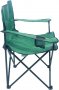 Стол за къмпинг, рибарски стол, тъмнозелен, снимка 3