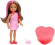 Нова Парти кукла Barbie Chelsea със слайм, аксесоари и домашен любимец, снимка 3