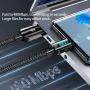 USB-C to Lightning кабел с дисплей за мощността, PD 30 W - 120 см, снимка 3