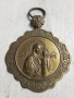 Страхотна малка нагръдна икона - панагия месинг, снимка 2