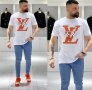 Louis Vuitton мъжка тениска , снимка 1 - Тениски - 44061183