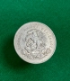 25 сентавос 1950 г, Мексико - сребърна монета, снимка 2