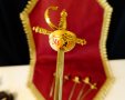  Toledo герб,шпага за хапки,рицар,жезъл,позлата. , снимка 7
