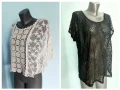 Два различни броя / Дантелена туника или топ , снимка 1