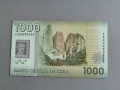 Банкнота - Чили - 1000 песо UNC | 2020г., снимка 2