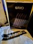 Комплект ножове с магнитна стойка BRIO Night Vision , 6 части, снимка 1 - Аксесоари за кухня - 43185306