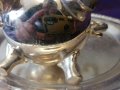 Сервиз за Захар и Мляко 100% Посребрен Антика , снимка 9