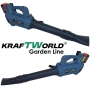 Акумулаторна духалка за листа KraftWorld 21V, 2×4Ah батерии, снимка 2