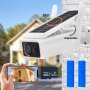 *Нова ABQ-Q1 СОЛАРНА КАМЕРА 1080P WIFI IP66 безжична външен монтаж  IR Motion Detection ip камера , снимка 6