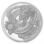 1 oz Сребро Китайски дракон, снимка 1
