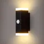 Combuh LED стенни лампи с вграден сензор за движение, снимка 1