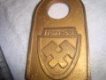 ГОРУБСО Стара МАСИВЕН БРОНЗ с ПОЗЛАТА Рядка ЕМБЛЕМА СОЦ НРБ КОЛЕКЦИОНЕРСКА НАХОДКА ЗНАК ПЛАКЕТ 30960, снимка 11