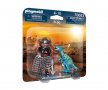 Playmobil - Велосираптор и ловец на динозаври 70693 