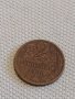 Две монети 1 копейка 1990г. / 2 копейки 1980г. СССР стари редки за КОЛЕКЦИОНЕРИ 38996, снимка 11