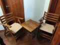 Продавам маса с два стола, снимка 1 - Маси - 43152750