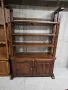 Масивен дъбов шкаф/библиотека с регуриране на рафтовете, снимка 1