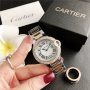 Луксозен дамски ръчен часовник CARTIER. Часовник подарък за жена. Ръчен водоустойчив часовник., снимка 2