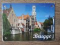 Магнитна картичка от Брюж, Белгия , снимка 1 - Други - 38982986