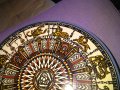 Jerusalem Hanukkah & Zodiac Porcelain чиния зодиак Йерусалим фи 27см нова, снимка 5