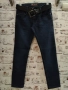 Realist- леко стеснени дънки, тъмни, изчистени, есенен деним с малко еластан, снимка 1