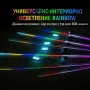 RAINBOW LED амбиентно осветление за автомобили с RGB 256 цвята, 18 в 1, снимка 4