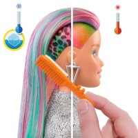 BARBIE Кукла Barbie® Leopard Rainbow hair (GRN81), снимка 5 - Кукли - 40249032