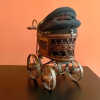 Антикварна колекционерска количка за кукли, снимка 5 - Колекции - 39908028