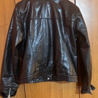 Vintage Leather Jacket, естествена кожа, снимка 3 - Якета - 42962545