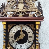 Часовник Атлас с механизъм на Франц хермле профилактиран при часовникар, снимка 3 - Стенни часовници - 32252424